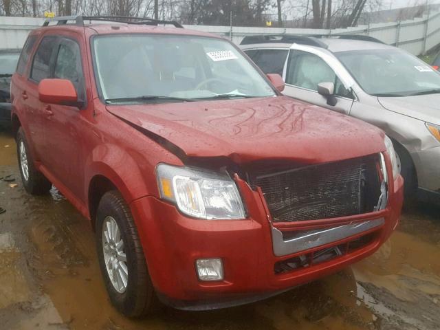 4M2CN9HG1AKJ17154 - 2010 MERCURY MARINER PR RED photo 1