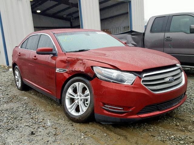 1FAHP2E87HG144579 - 2017 FORD TAURUS SEL RED photo 1