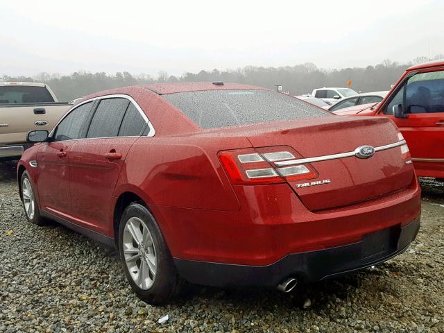 1FAHP2E87HG144579 - 2017 FORD TAURUS SEL RED photo 3