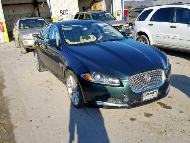 SAJWJ0FF1F8U52294 - 2015 JAGUAR XF 3.0 SPO GREEN photo 1