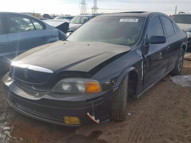 1LNHM87A7YY911942 - 2000 LINCOLN LS أسود صورة 2