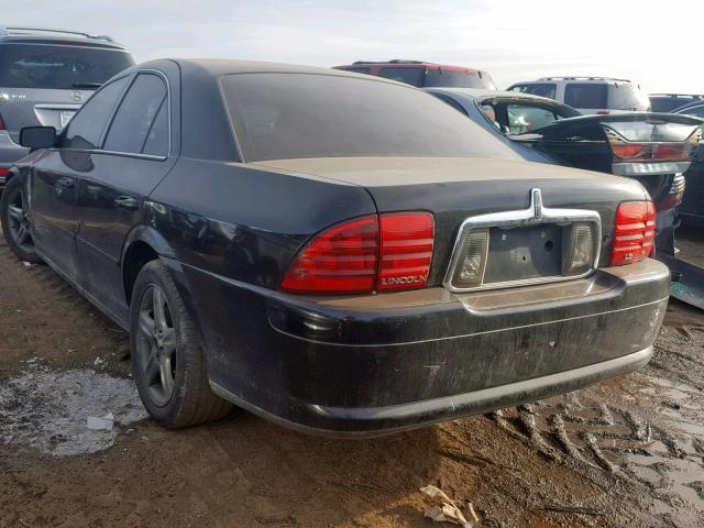 1LNHM87A7YY911942 - 2000 LINCOLN LS أسود صورة 3