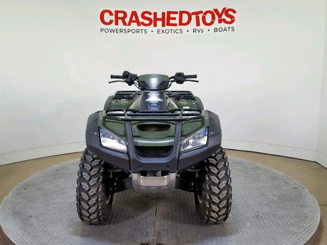 1HFTE3303E4900764 - 2014 HONDA TRX680 FA GREEN photo 3