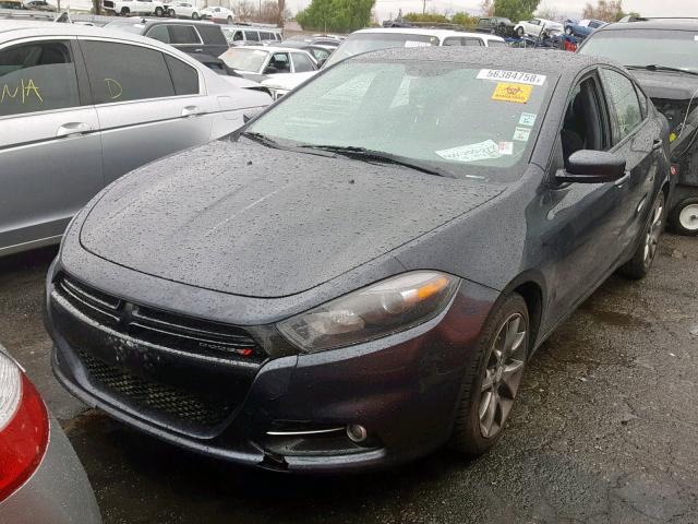 1C3CDFBA0DD295310 - 2013 DODGE DART SXT BLUE photo 2