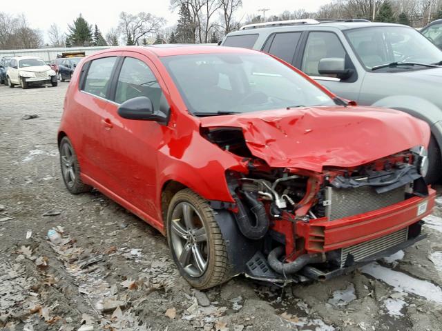 1G1JH6SB5D4235208 - 2013 CHEVROLET SONIC RS RED photo 1