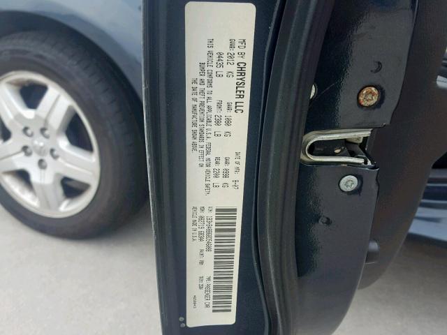 1B3HB48B68D546088 - 2008 DODGE CALIBER SX GRAY photo 10