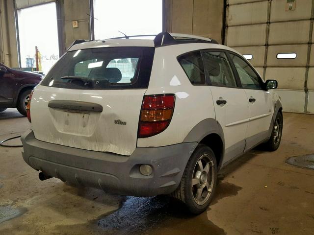 5Y2SL62853Z480123 - 2003 PONTIAC VIBE WHITE photo 4