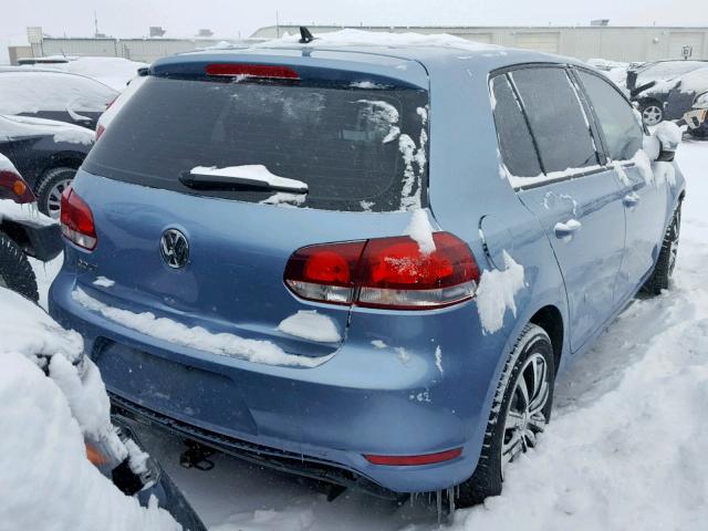 WVWDA9AJ9AW199073 - 2010 VOLKSWAGEN GOLF 蓝色 照片 4