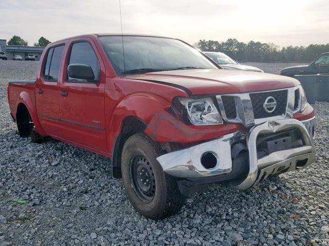 1N6AD0EV9AC424559 - 2010 NISSAN FRONTIER C RED photo 1