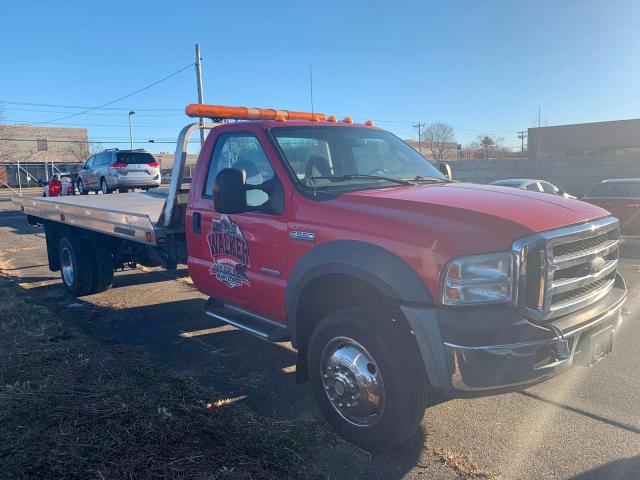 1FDAF56P77EA73914 - 2007 FORD F550 SUPER RED photo 1