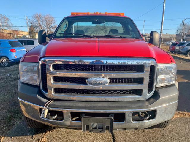 1FDAF56P77EA73914 - 2007 FORD F550 SUPER RED photo 6