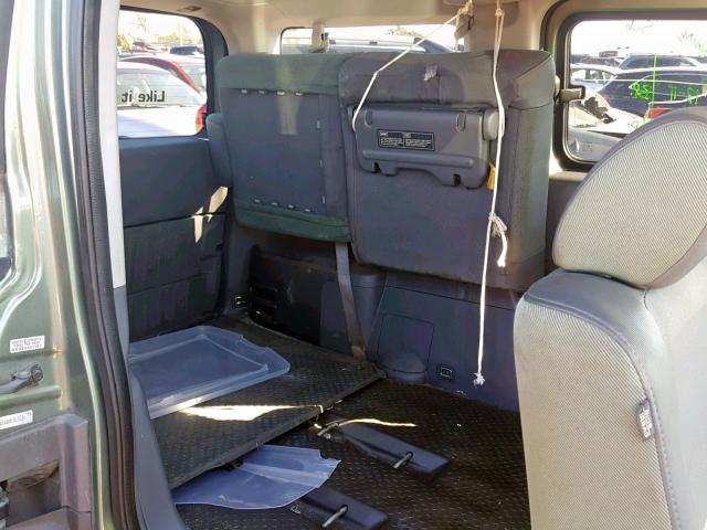 5J6YH28684L035139 - 2004 HONDA ELEMENT EX GREEN photo 6