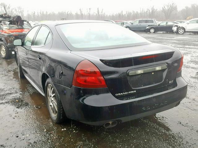 2G2WR524441131380 - 2004 PONTIAC GRAND PRIX BLACK photo 3