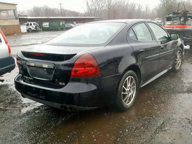 2G2WR524441131380 - 2004 PONTIAC GRAND PRIX BLACK photo 4
