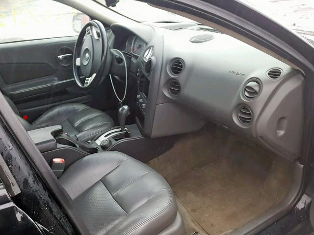 2G2WR524441131380 - 2004 PONTIAC GRAND PRIX BLACK photo 5