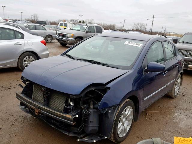 3N1AB6AP5CL628238 - 2012 NISSAN SENTRA 2.0 GRAY photo 2