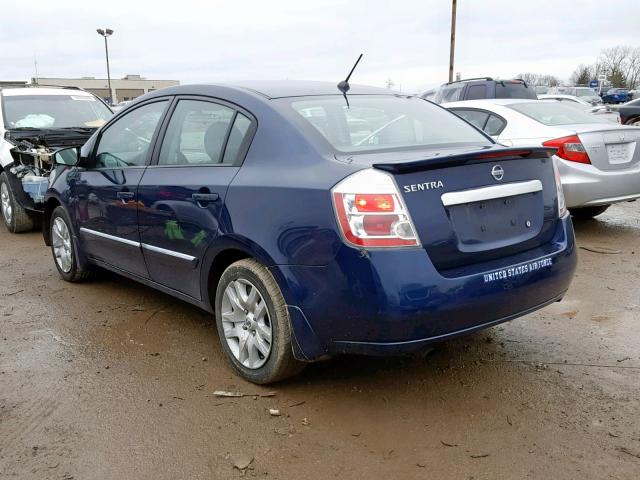 3N1AB6AP5CL628238 - 2012 NISSAN SENTRA 2.0 GRAY photo 3