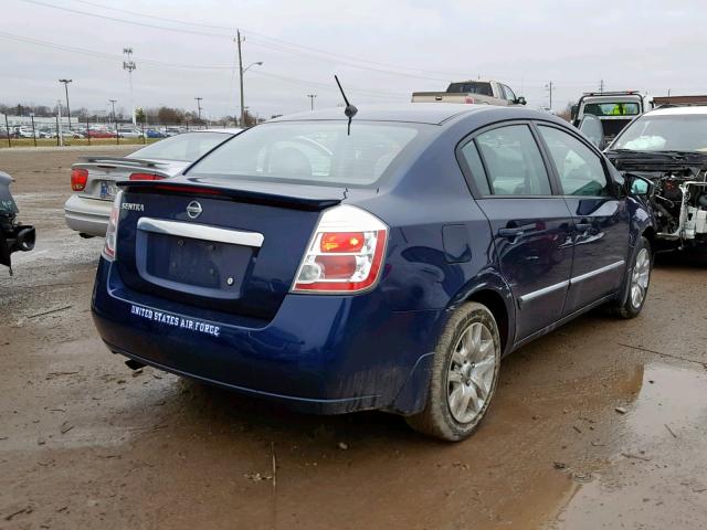 3N1AB6AP5CL628238 - 2012 NISSAN SENTRA 2.0 GRAY photo 4