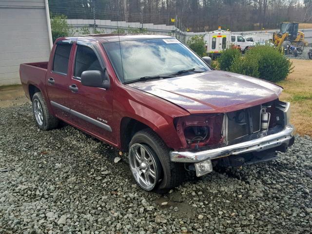 1GGCS13E388701809 - 2008 ISUZU I-370 BURGUNDY photo 1