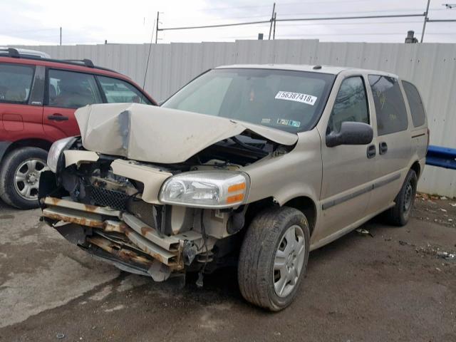 1GNDV23W88D208962 - 2008 CHEVROLET UPLANDER L Qızıl foto 2