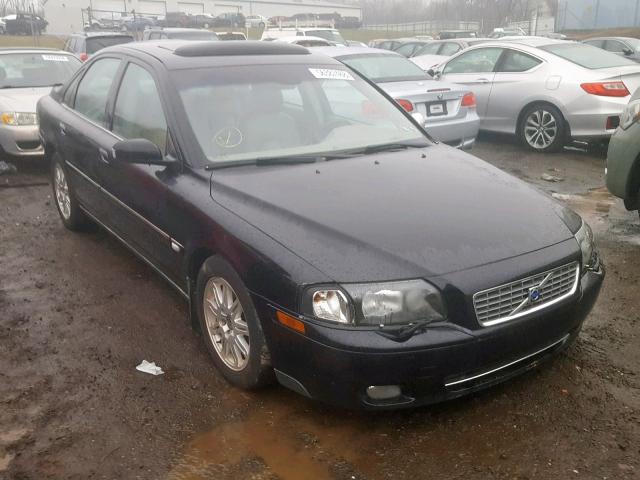 YV1TS592151414375 - 2005 VOLVO S80 2.5T BLACK photo 1