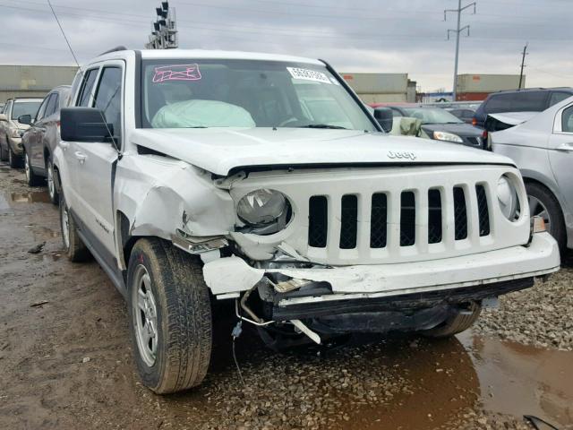 1C4NJPBA7GD688549 - 2016 JEEP PATRIOT SP WHITE photo 1