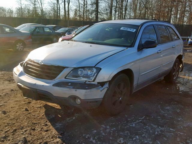 2C8GF68455R359735 - 2005 CHRYSLER PACIFICA T SILVER photo 2