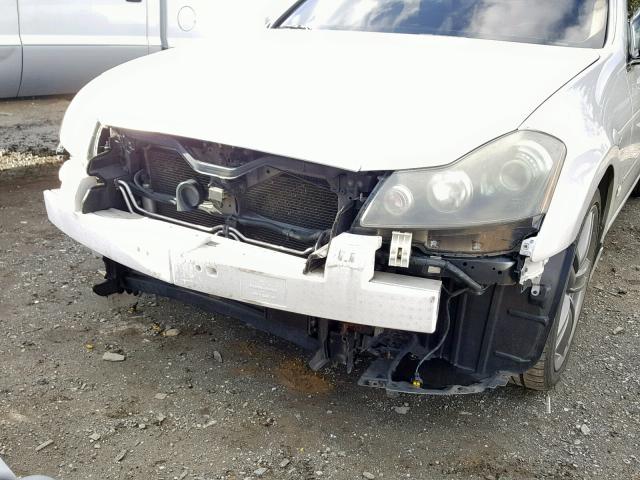 JNKBY01E36M208661 - 2006 INFINITI M45 BASE SILVER photo 9