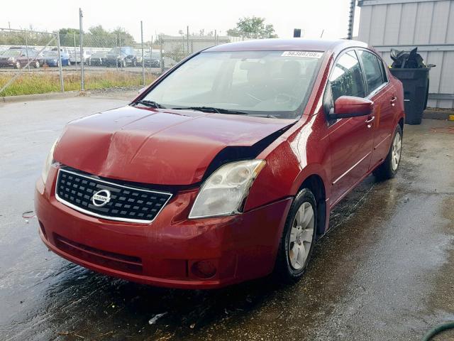 3N1AB61E58L626477 - 2008 NISSAN SENTRA 2.0 RED photo 2