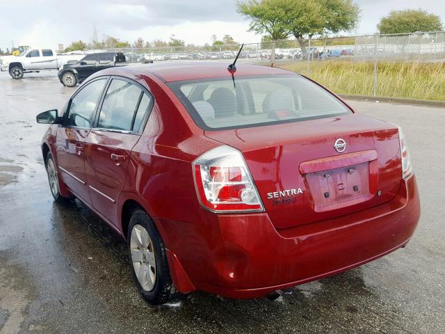 3N1AB61E58L626477 - 2008 NISSAN SENTRA 2.0 RED photo 3