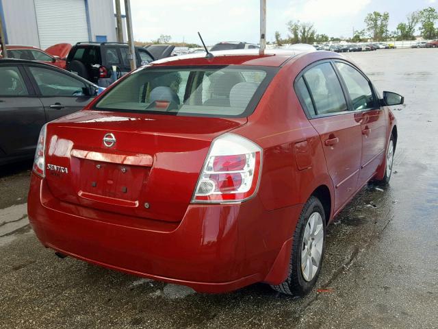 3N1AB61E58L626477 - 2008 NISSAN SENTRA 2.0 RED photo 4