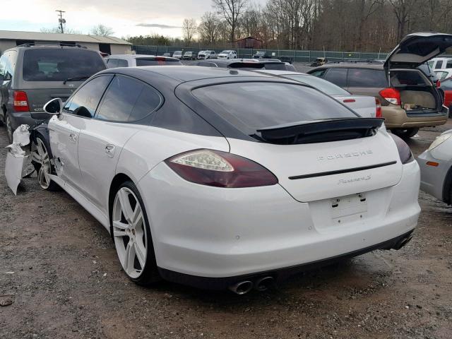 WP0AB2A71BL062952 - 2011 PORSCHE PANAMERA S WHITE photo 3