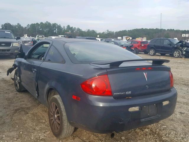 1G2AL15F777275997 - 2007 PONTIAC G5 BLUE photo 3