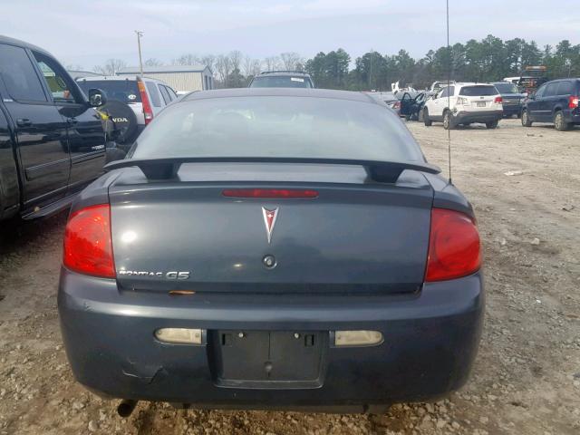 1G2AL15F777275997 - 2007 PONTIAC G5 BLUE photo 9