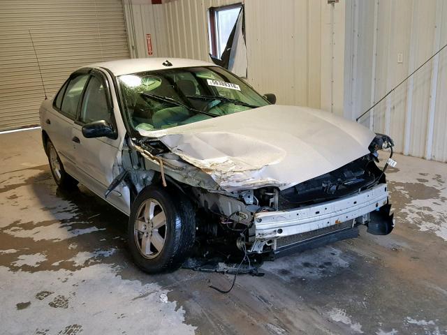 1G1JF54F837213457 - 2003 CHEVROLET CAVALIER L SILVER photo 1