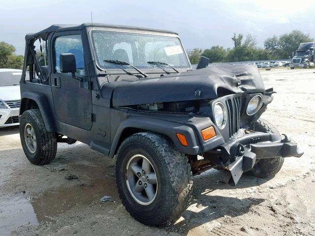 1J4FY19S3XP415886 - 1999 JEEP WRANGLER / BLACK photo 1