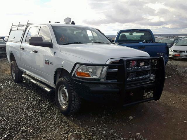 3D7UT2CL9AG153022 - 2010 DODGE RAM 2500 WHITE photo 1