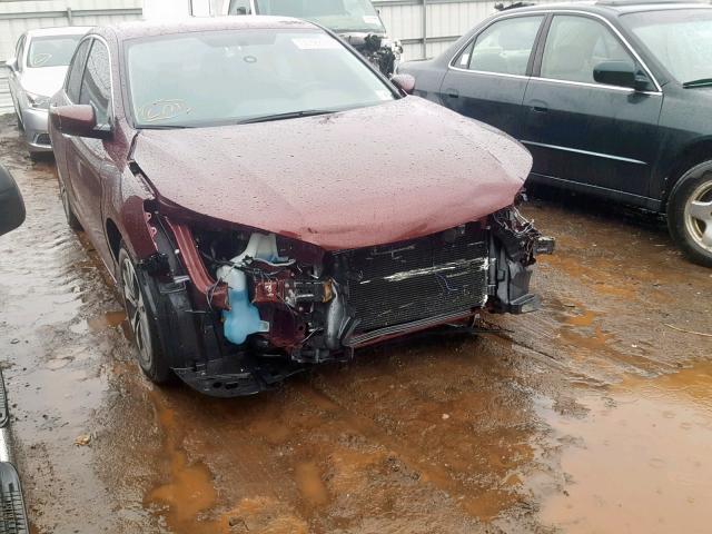 1HGCR2F38FA235265 - 2015 HONDA ACCORD LX RED photo 1