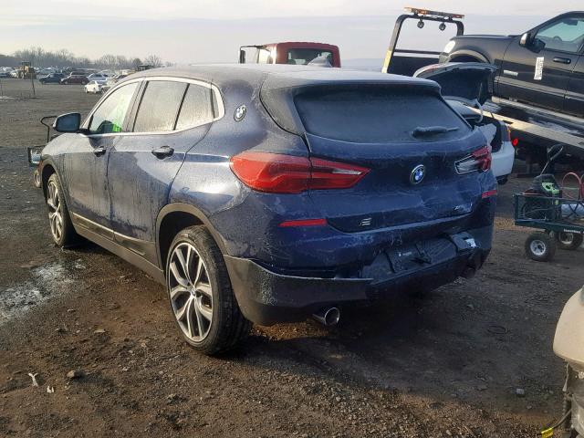 WBXYJ5C32JEF77464 - 2018 BMW X2 XDRIVE2 蓝色 照片 3