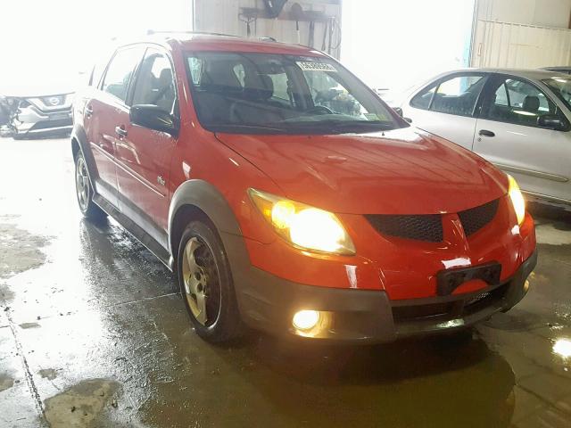 5Y2SL62884Z457291 - 2004 PONTIAC VIBE RED photo 1