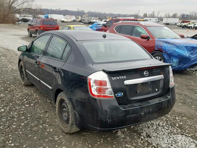 3N1AB6AP0BL715656 - 2011 NISSAN SENTRA 2.0 BLACK photo 3