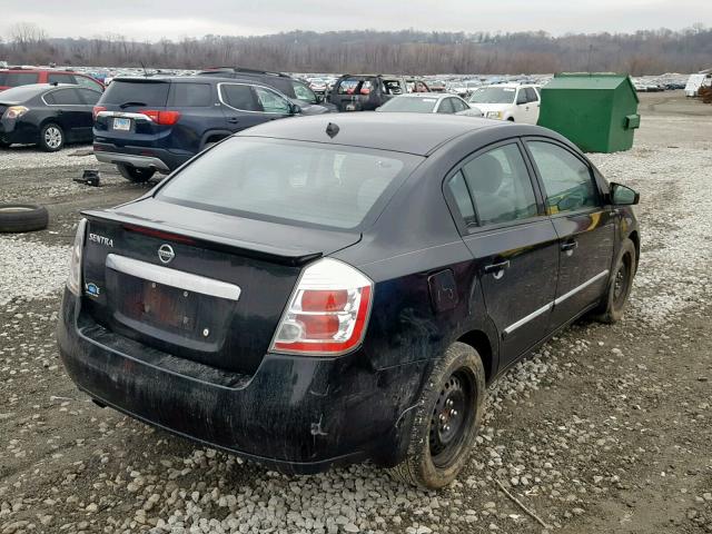 3N1AB6AP0BL715656 - 2011 NISSAN SENTRA 2.0 BLACK photo 4