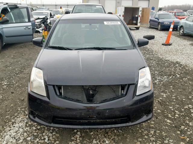 3N1AB6AP0BL715656 - 2011 NISSAN SENTRA 2.0 BLACK photo 9