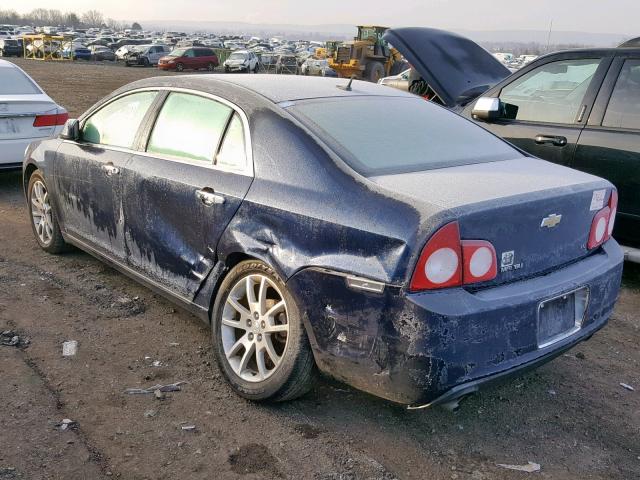 1G1ZK577794239710 - 2009 CHEVROLET MALIBU LTZ BLUE photo 3