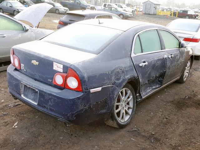 1G1ZK577794239710 - 2009 CHEVROLET MALIBU LTZ BLUE photo 4