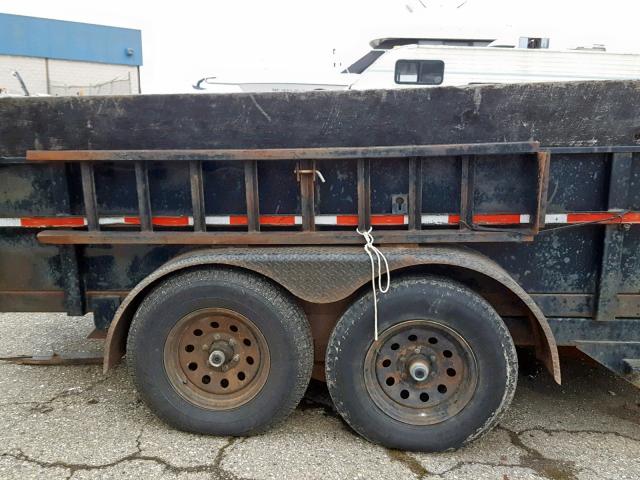 5LEBU172941002442 - 2004 DUMP TRAILER BLACK photo 8