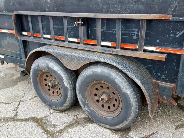 5LEBU172941002442 - 2004 DUMP TRAILER BLACK photo 9