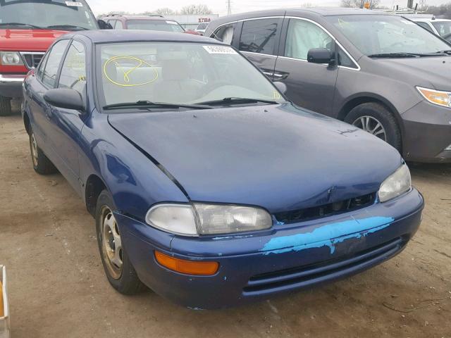 1Y1SK5265TZ004669 - 1996 GEO PRIZM BASE 蓝色 照片 1