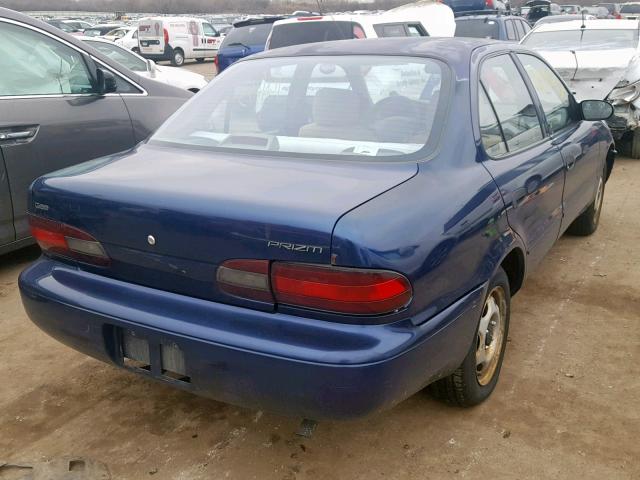 1Y1SK5265TZ004669 - 1996 GEO PRIZM BASE 蓝色 照片 4
