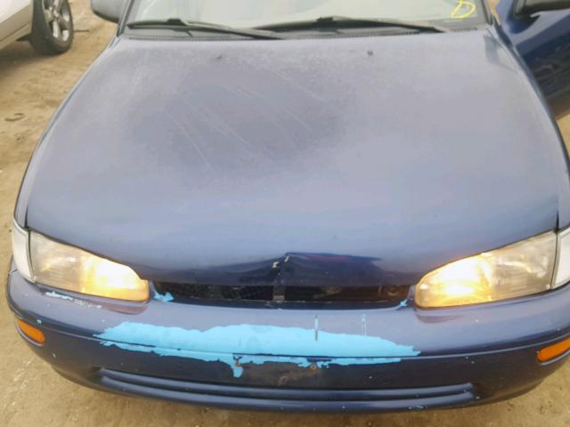 1Y1SK5265TZ004669 - 1996 GEO PRIZM BASE 蓝色 照片 7